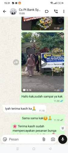 Testimonial Papan Bunga johar baru